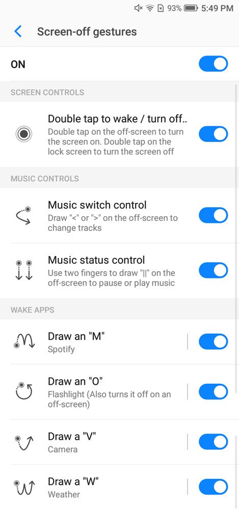 Neffos X9 UI with NFUI 8.0