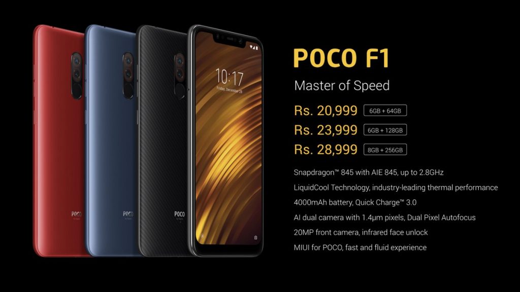 Xiaomi Pocophone F1 launch