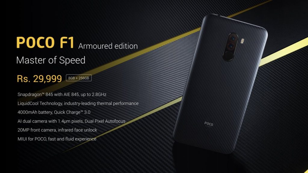 Xiaomi Pocophone F1 launch