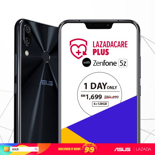 ASUS Lazada 9.9 ZenFone 5z ZenFone Max Pro (M1) - 6GB Promo