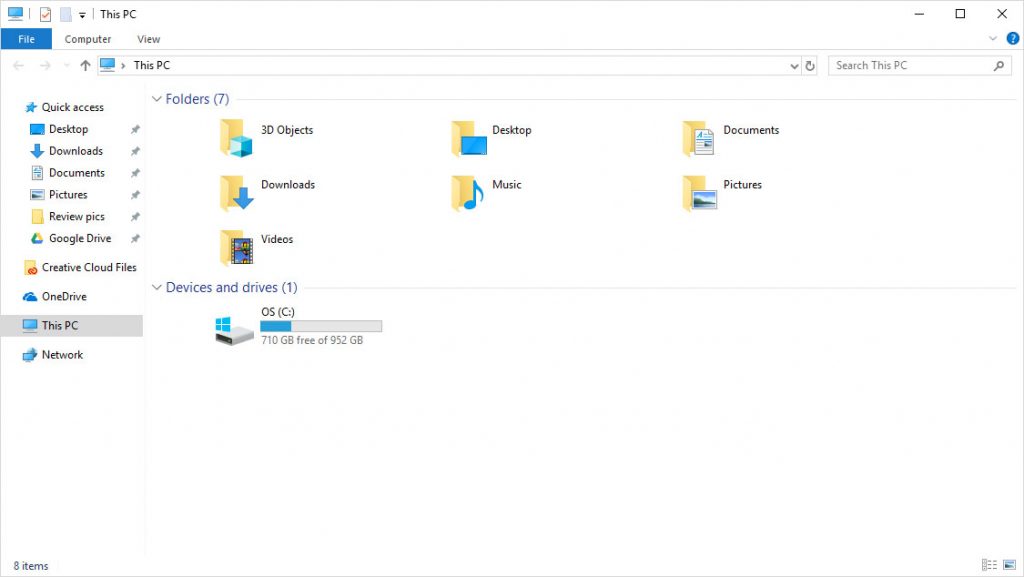 ASUS ZenBook Pro 15 folder for music