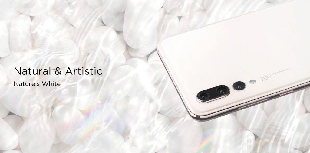 Huawei P20 Series Pearl White
