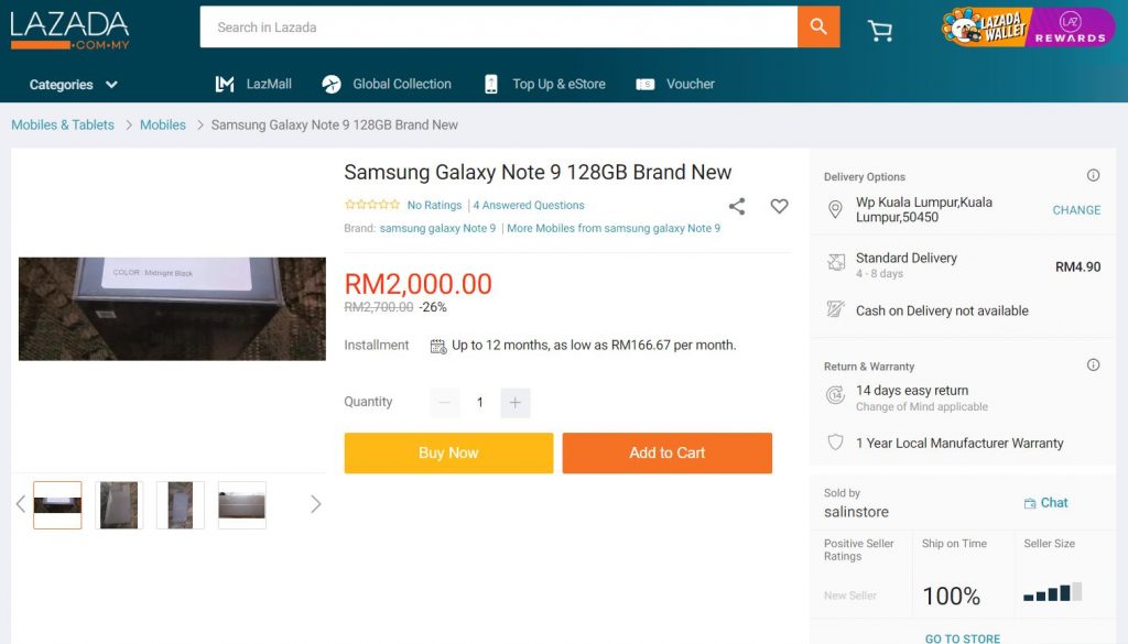 Lazada Scam Too Good To Be True