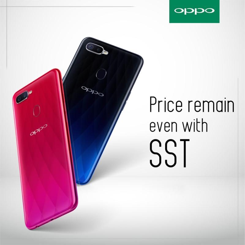 OPPO No Price Changes After SST Implementation