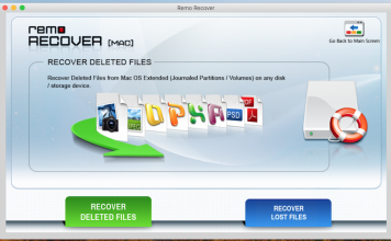 User Experience – Remo Recover Remo Recover