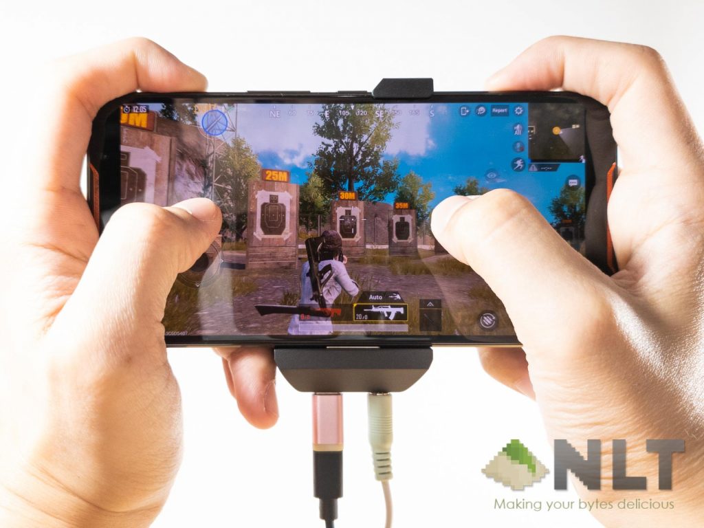 ASUS ROG Phone AirTriggers PUBG Mobile cables