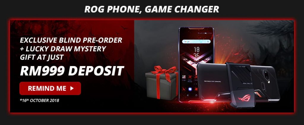 ASUS ROG Phone pre-order Shopee