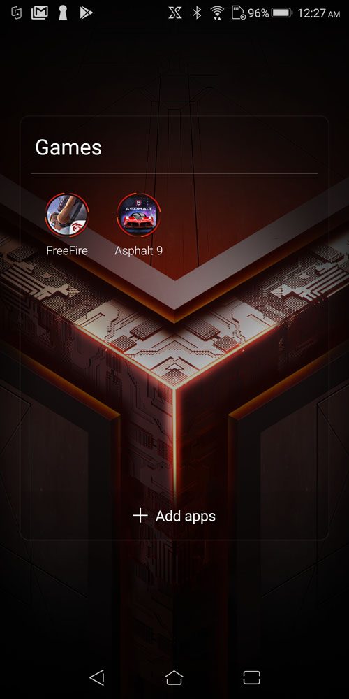ASUS ROG Phone preinstalled games