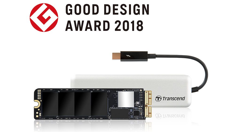 Transcend JetDrive 855 Good Design Award 2018 Transcend JetDrive 855 Good Design Award 2018