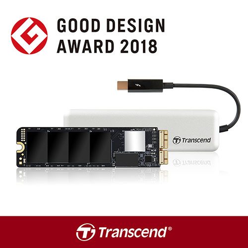 Transcend JetDrive 855 Good Design Award 2018