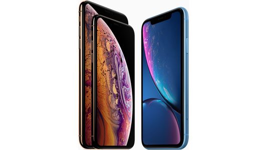 iPhone Xs iPhone Xs Max iPhone Xr