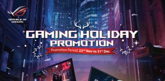ASUS Gaming Holiday Promotion 2018