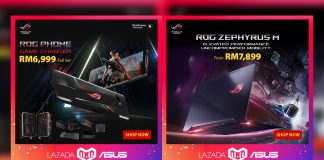 ASUS x Lazada 11.11 campaign deals 2018