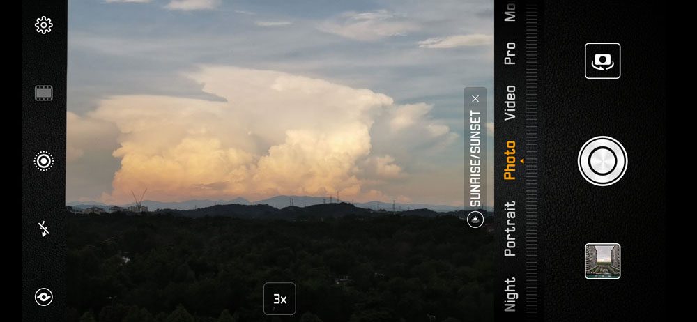 Huawei Mate 20 Pro Camera UI