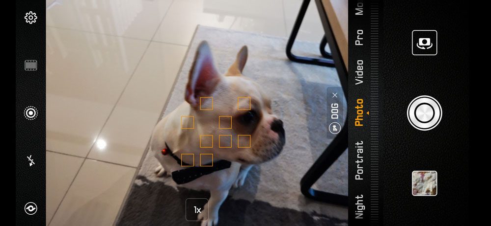 Huawei Mate 20 Pro Camera UI