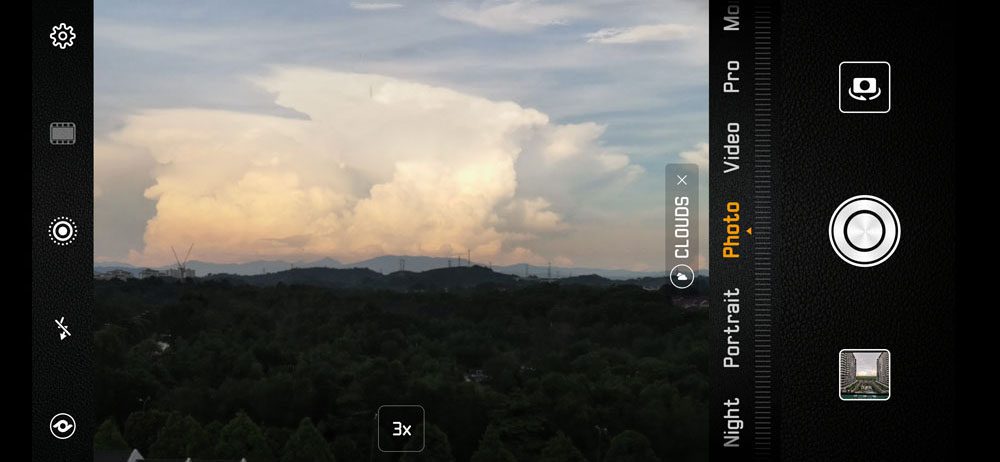 Huawei Mate 20 Pro Camera UI