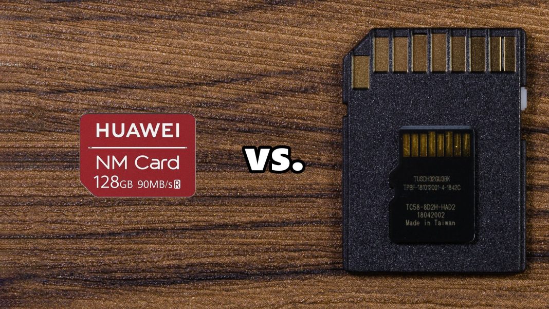 NM card vs microSD NM card vs microSD