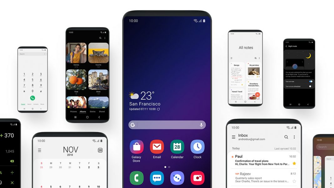Samsung One UI Samsung One UI