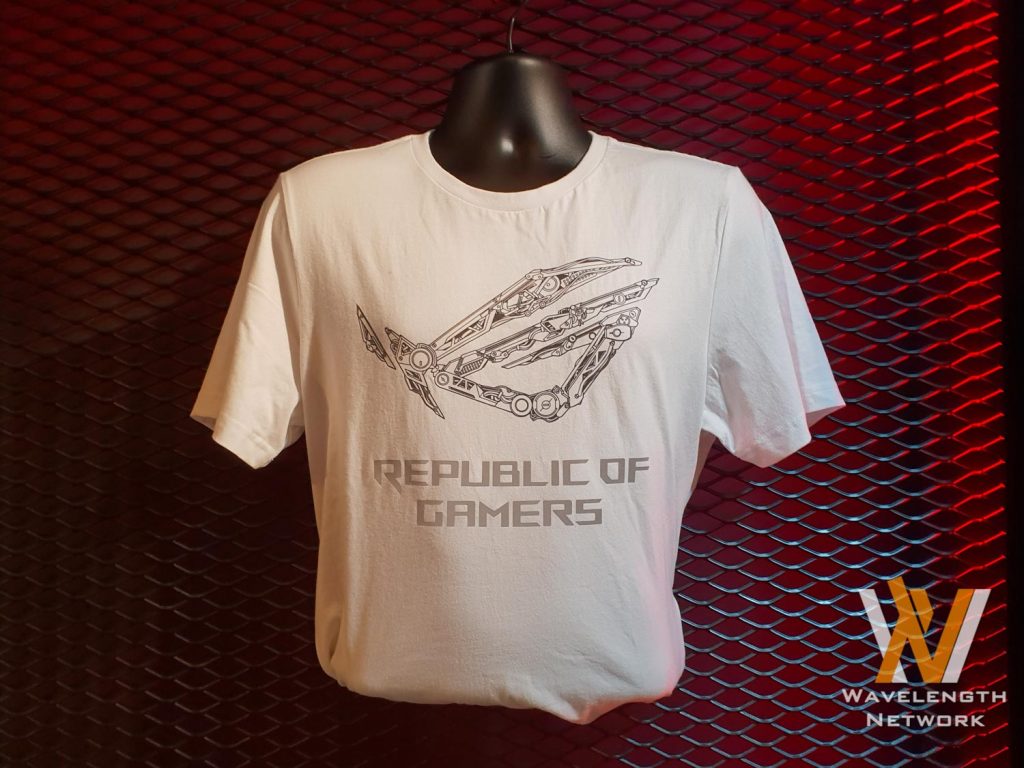 ASUS ROG Collection T-shirt & backpacks