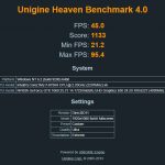 ASUS ROG Zephyrus S GX531 Unigine Heaven benchmark