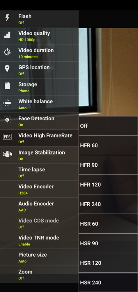ASUS ZenFone Max Pro (M2) camera UI