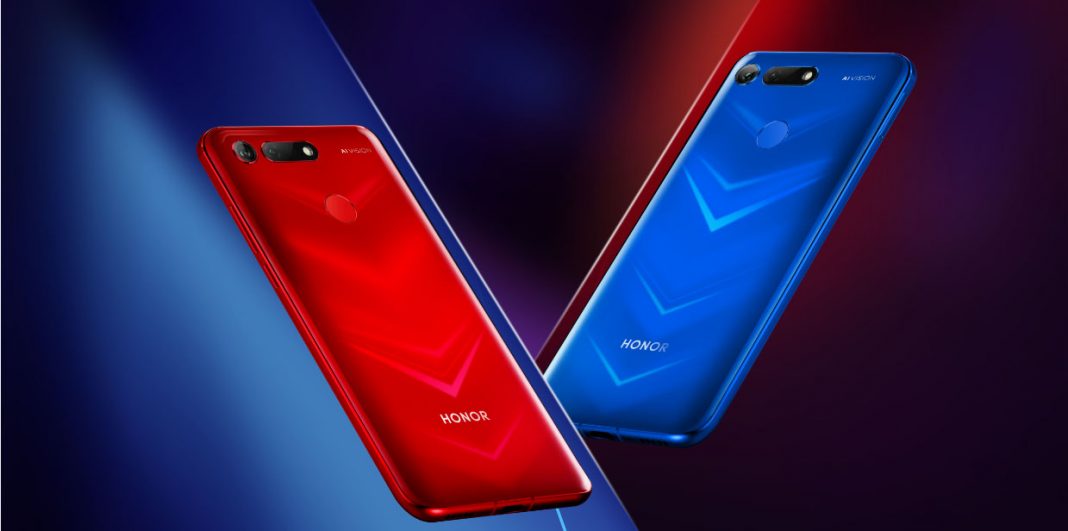 HONOR View20 Phantom Red & Phantom Blue HONOR View20 Phantom Red & Phantom Blue