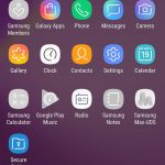 Samsung Galaxy A9 (2018) camera UI