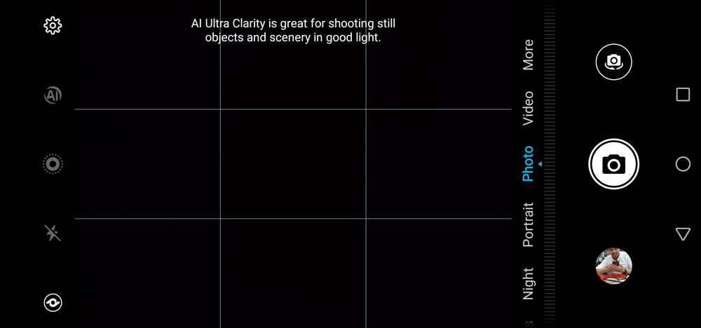 HONOR View20 camera UI