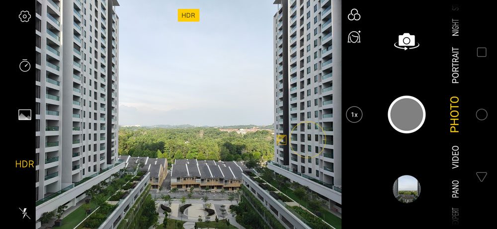 OPPO R17 Pro camera UI