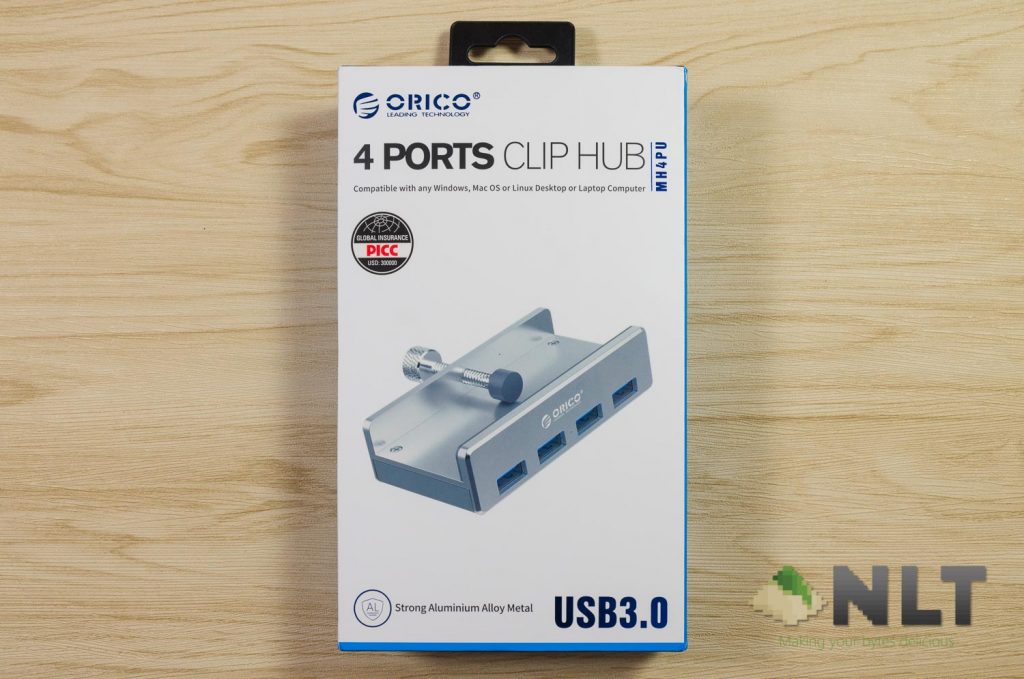 Orico MH4PU USB 3.0 Clip