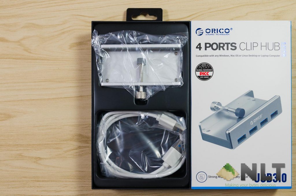 Orico MH4PU USB 3.0 Clip