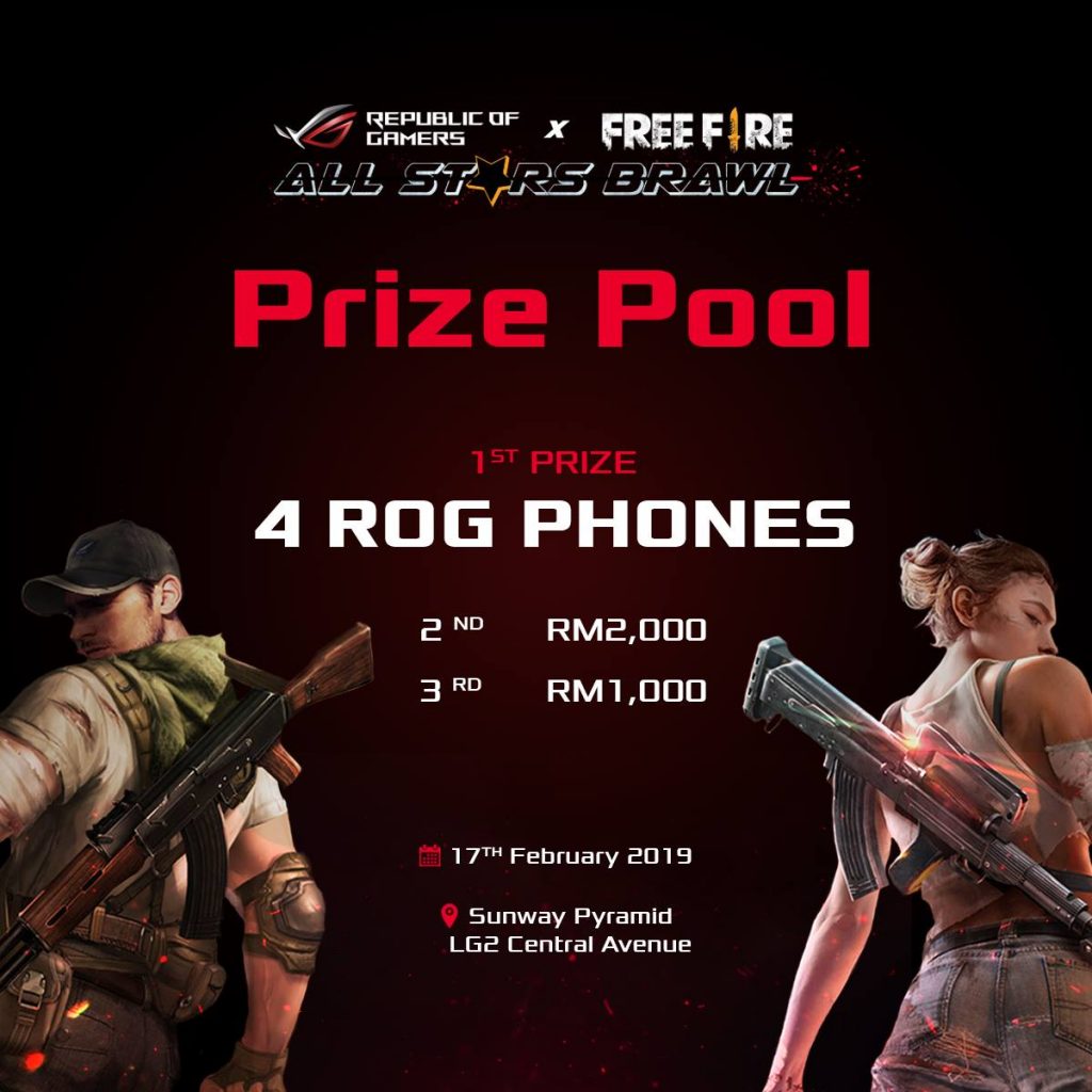 ROG x Free Fire All Stars Brawl Tournament