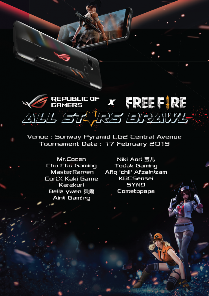ROG x Free Fire All Stars Brawl Tournament