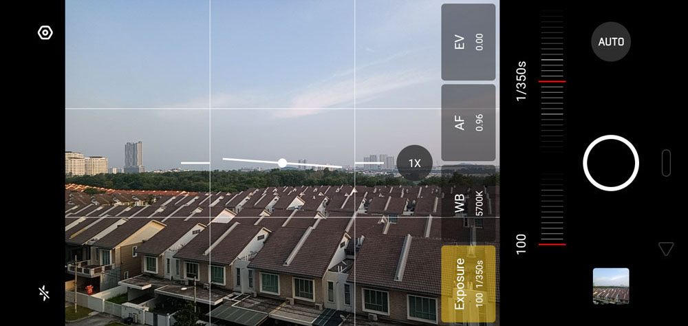 Realme 3 camera UI