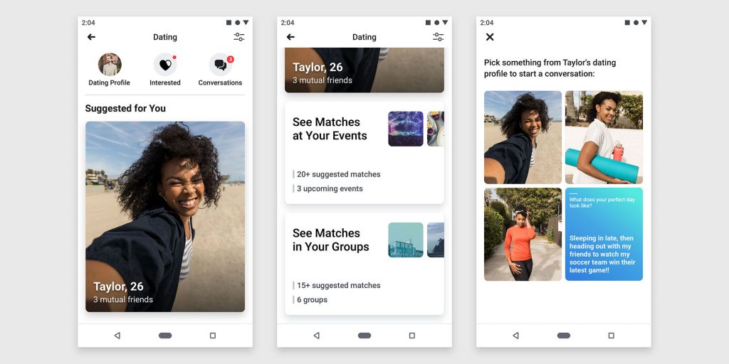 Facebook Dating launch nutshell