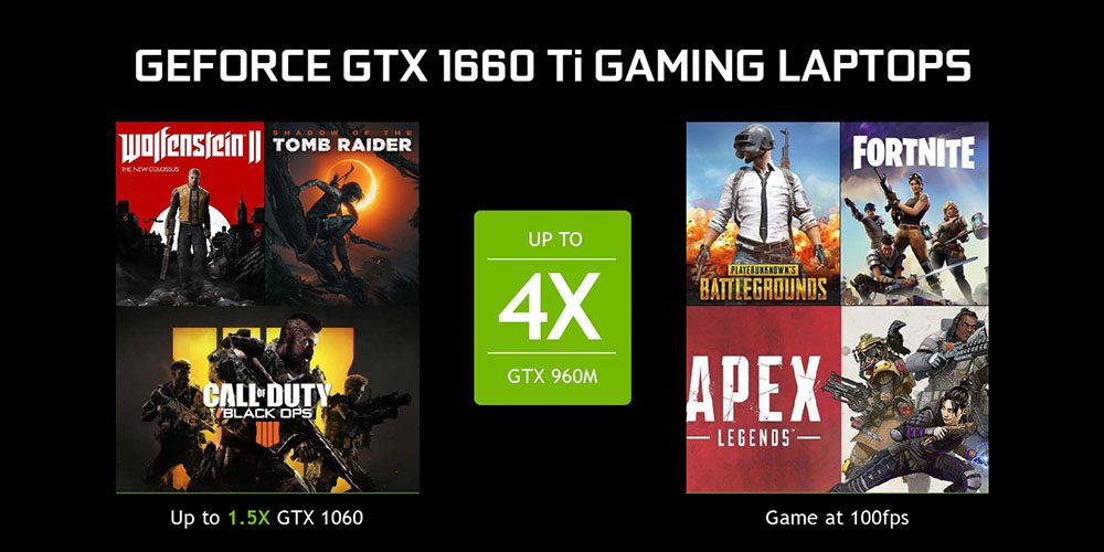 GeForce GTX 16-series GPU laptop launch