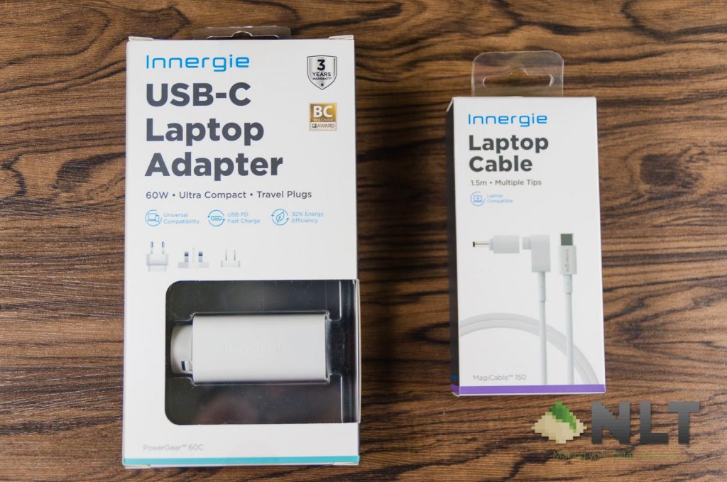 Innergie PowerGear 60C and MagiCable 150