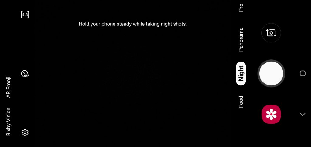 Samsung Galaxy S10 series night mode update