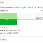 Phidisk PhantomKnight copy to SSD