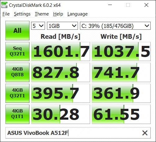 ASUS VivoBook Ultra A512