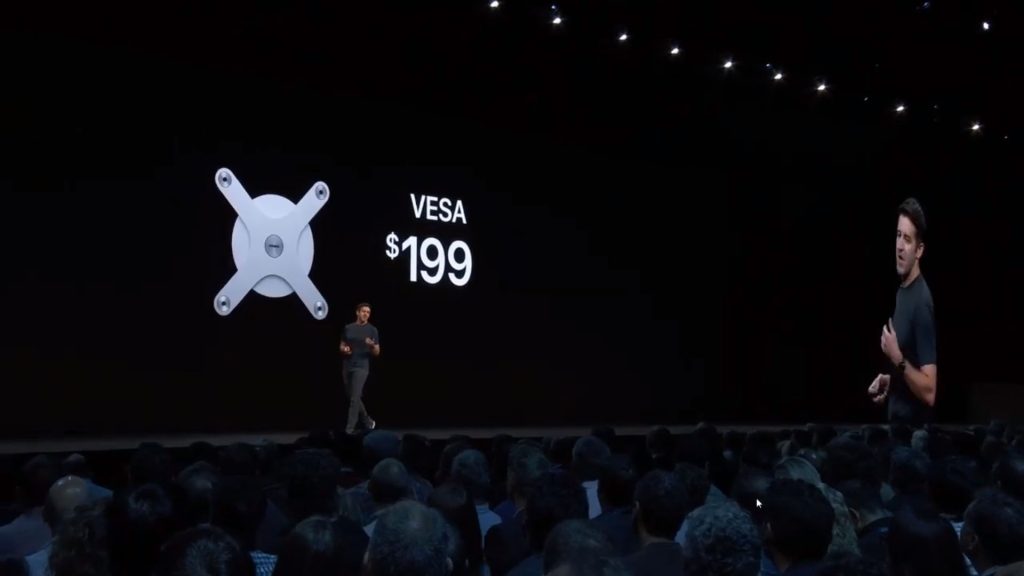 Apple Pro Display XDR $999 stand