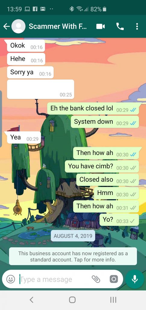 Story of how I *nearly* got scammed by a buyer - fake money involved 2