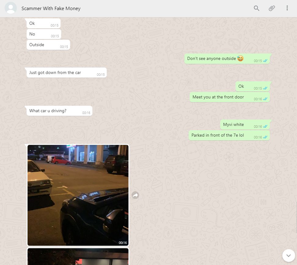 Story of how I *nearly* got scammed by a buyer - fake money involved 1
