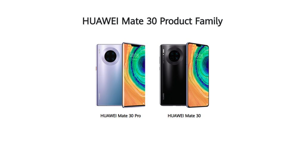 Huawei Mate 30 Mate 30 Pro
