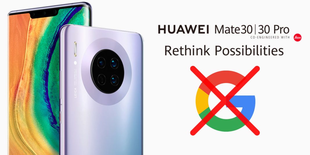 Huawei Mate 30 series no Google apps and services Huawei Mate 30 series no Google apps and services