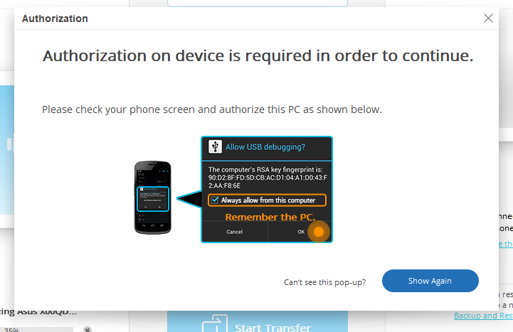 dr.fone android to android data transfer