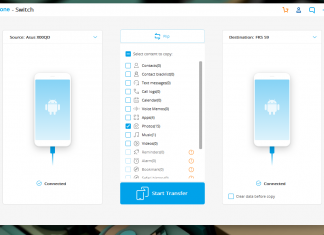 dr.fone – Switch User Experience: Copy Data from Old Android Phone to New Android Phone dr.fone android to android data transfer
