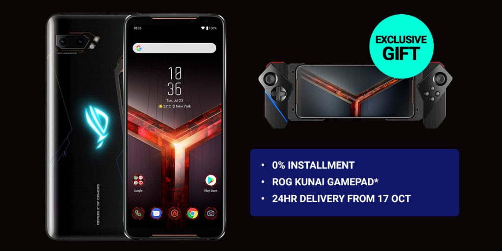 Blind pre-order for ROG Phone 2 starts 14th October on Shopee; get Kunai gamepad for free 1