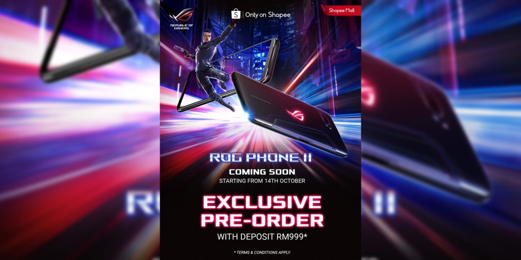 ASUS ROG Phone 2 blind pre-order Shopee