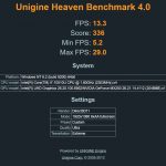 ASUS ZenBook Duo UX481F Unigine Heaven benchmark
